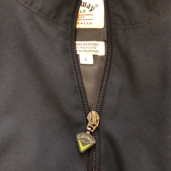 Men’s Callaway Golf Short Sleeve Pullover Large - Picture 7 of 8